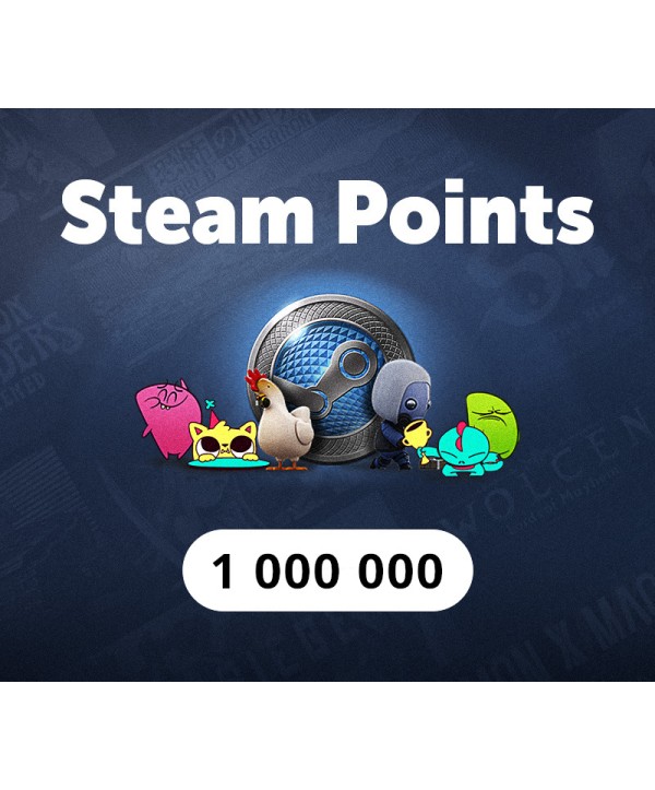 1.000.000 Points Manual Delivery Steam Key GLOBAL